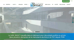 Desktop Screenshot of ets-baget.fr